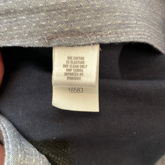 Bonobos navy Manteco work pants 35/32, straight leg, great condition - Picture 5 of 5